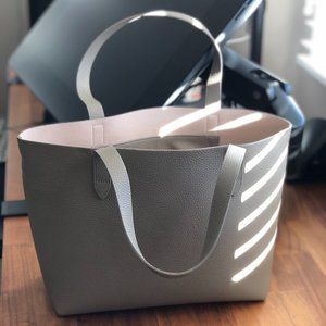 Cuyana small leather tote